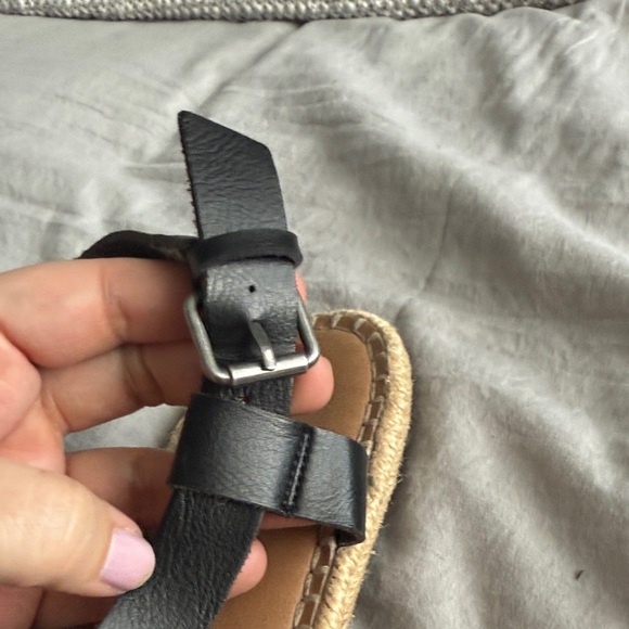 Torrid Black Strappy Sandals, 8.5W - Picture 6 of 7